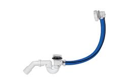 Sifón automat s prepadom ABS Biely Normálna (60 cm)