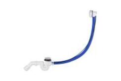 Sifón automat s prepadom ABS Biely Predľžený (80 cm)