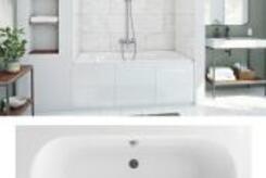 Flexa rezateľná rovná akrylátová vaňa