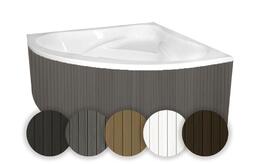 Čelný panel z Everwood pre rohové a asymetrické vane (v rôznych farbách)