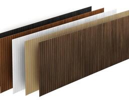 Čelný panel z tropického dreva pre rovné vane (v rôznych farbách)