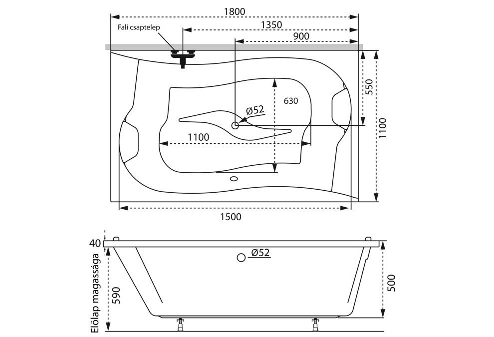 Špeciálna vaňa Royal